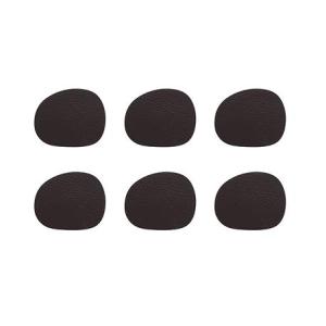 Raw Glasunderlägg Brun 6-pack
