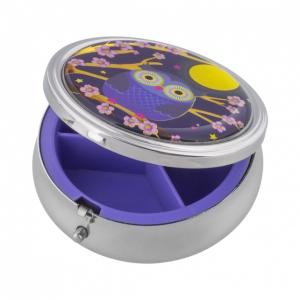 Pillerask Lila Med Ugglor