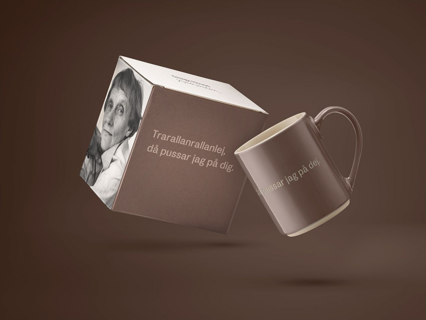 Astrid Lindgren Mugg 35cl "Trarallanrallanlej..."