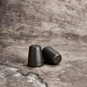 Raw Salt & Pepparströare Titanium Svart