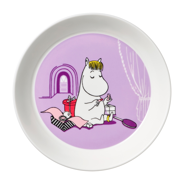 Mumin Tallrik Snorkfröken Ø19cm