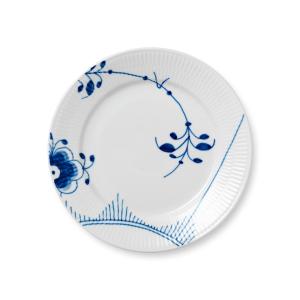 Blue Fluted Mega Tallrik Ø22cm