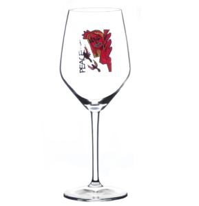 Scream Peace Rosé/Vitvinsglas 40cl