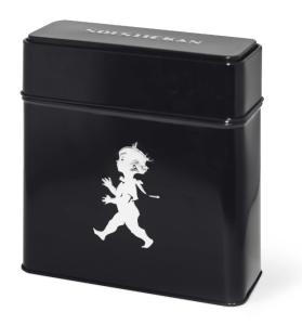 Kaffefilterburk Svart