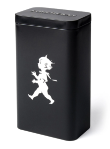 Kaffeburk Svart/Silver