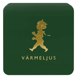 Värmeljuslåda Grön/Guld