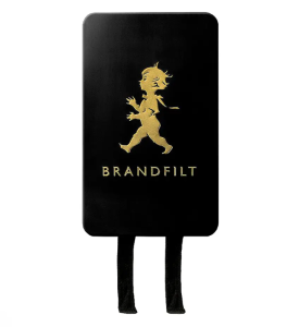 Brandfilt Svart/Guld