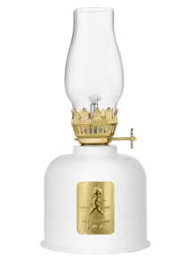 Fotogenlampa Vit/Guld