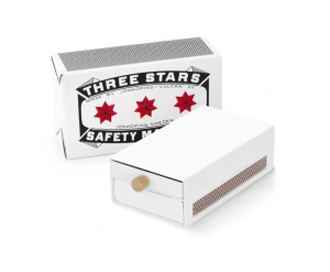 Tändsticksfordral Vit