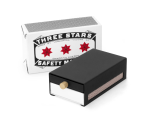 Tändsticksfodral Svart