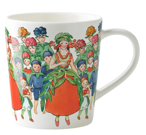 Elsa Beskow Mugg 40cl Augusti