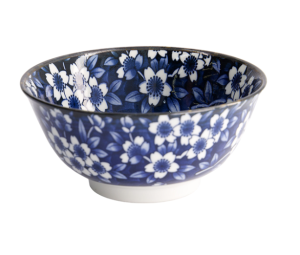 Skål 50cl White Flower