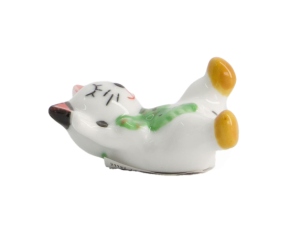 Ätstickhållare Cat Green