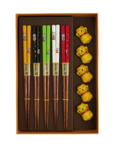 Ätpinnar Gåvoset Lycky Cat