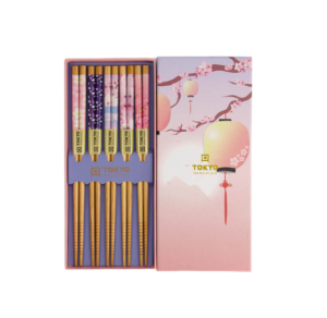 Ätpinnar 5-pack Pink Lantern