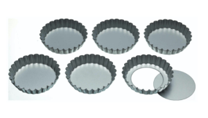 Tartlettformar Ø10cm 6-pack