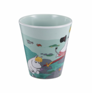 Dryckesbägare Mumin 25cl Ljusblå