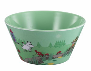 Skål Mumin 80cl Grön