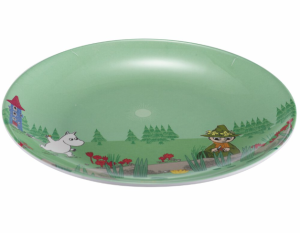 Tallrik Mumin Ø20cm Grön