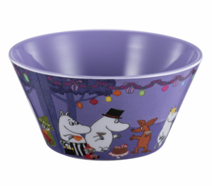 Skål Mumin 80cl Lila