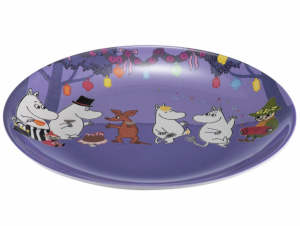 Tallrik Mumin Ø20cm Lila