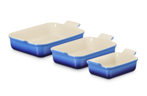 Heritage Collection Ugnsformar 3-del Azure