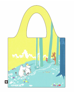 Mumin Shoppingpåse Gul/Blå