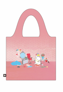 Mumin Shoppingpåse Mörkrosa