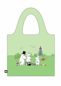 Mumin Shoppingpåse Grön