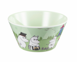 Mumin Skål 80cl Grön
