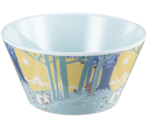 Mumin Skål 80cl Gul/Blå