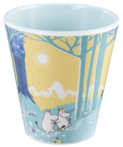 Mumin Mugg 25cl Gul/Blå