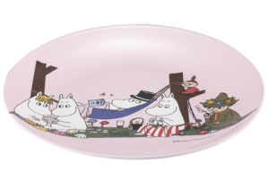 Mumin Tallrik Ø Rosa (1)