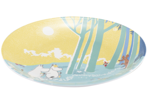 Mumin Tallrik Ø20cm Gul/Blå