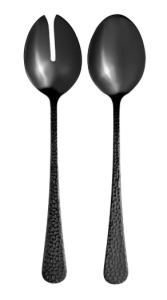 Frost Salladsbestick 2-delar Svart