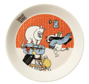 Mumin Sommartallrik Redo För Semester Ø19cm