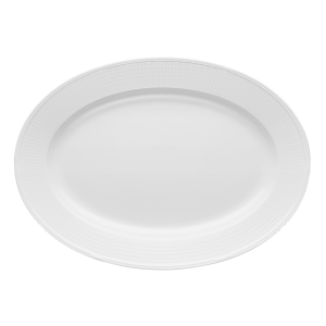 Swedish Grace Ovalt Fat 40x29cm Snö