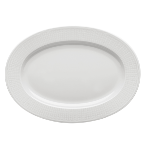 Swedish Grace Ovalt Fat 32cm Snö