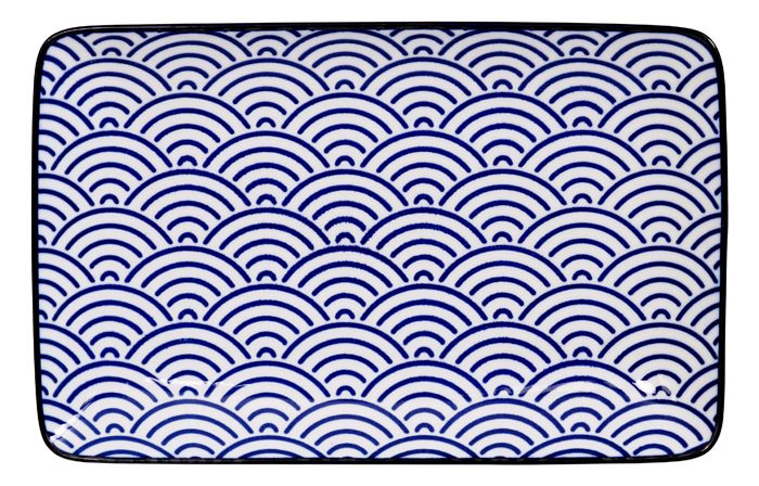 Tallrik Rektangulär 21X13,5cm Wave