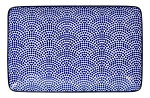 Tallrik Rektangulär 21x13,5cm Dots