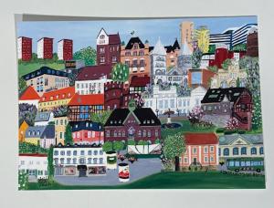 Vykort Maj-Lis Tengblad Vår