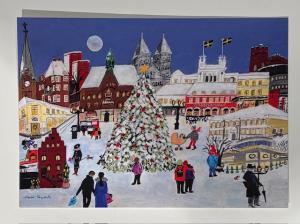 Vykort Maj-Lis Tengblad Vinter