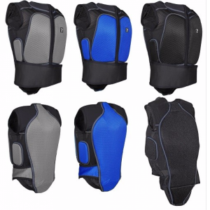 horka backprotector svart lätt säkerhetsväst