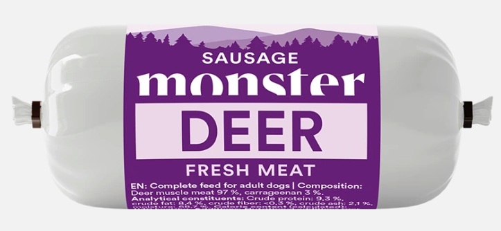 Monster Dog Sausage Deer 400g