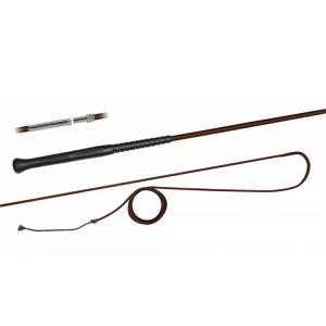 Longerpisk 2-delad Ergo-Grip Mörkbrun 180cm