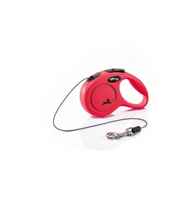 Flexi New Classic Cord M 8m 20kg Röd