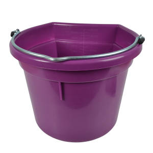 lila hink med flat sida