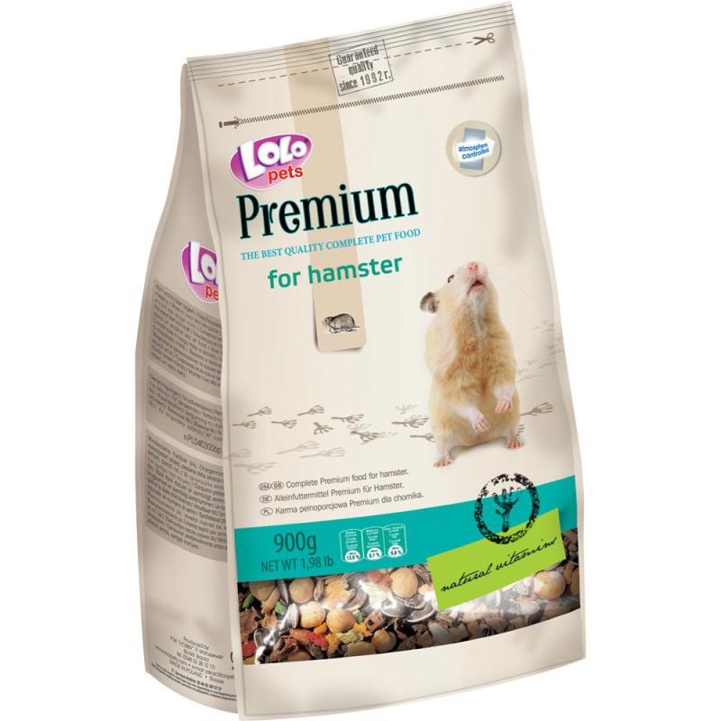 Premium Hamsterfoder 900g