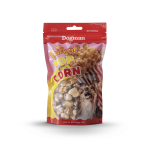popcorn godis till hund