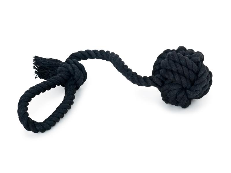 Hundleksak Repboll med handtag